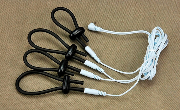 Electro Shock Therapy Penis Extender Penis Rings Cock Ring, Electric Shock Penis Stimulation Massage Sex Toys For Men