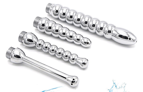 Anal Douche Vaginal Cleaner Wash Cleansing Enema Shower Stainless Steel Enema Wash Head Bidet Faucet For Gay Woman Man Sex Toys