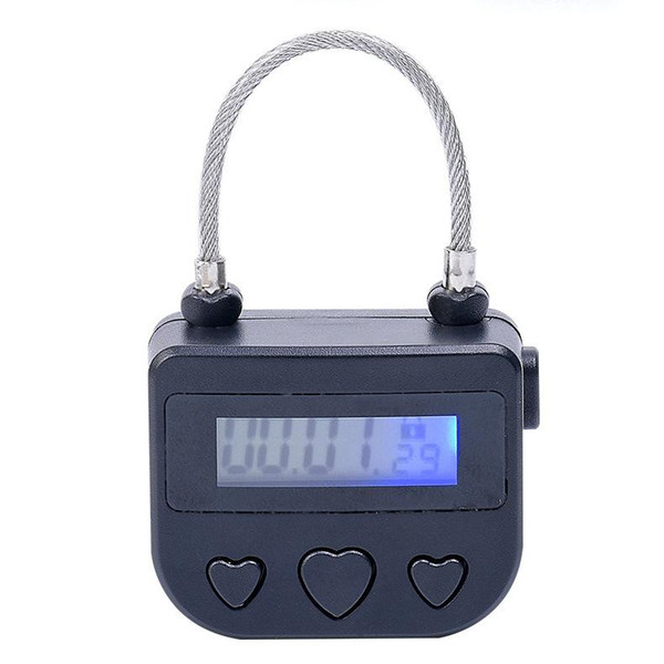 Digital Timer Switch,USB Charging Multipurpose Timing Lock Chastity Lock BDSM Fetish For Bondage Slave Training Adult Games Couples Sex Toys