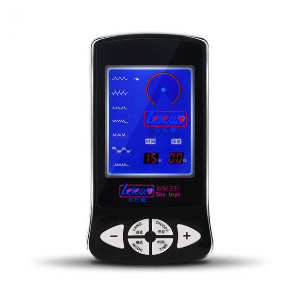 New Electric Shock Host, Power Therapy Box Machine , Electro Shock Machine Stimulation Massage Sex Toys Sex Products Accessory