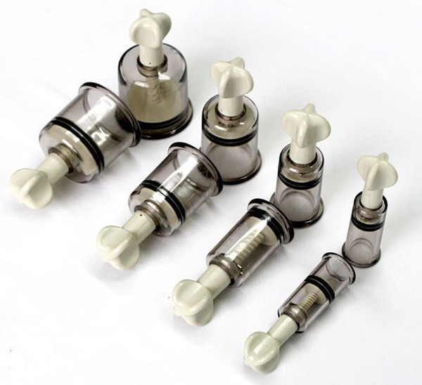 8 Pcs/Lot Breast Nipple Sucker Pussy Clitoris Massager,Nipple Clamps Pump Breast Enlarger Vibratinng Sex Adults Toys For Women