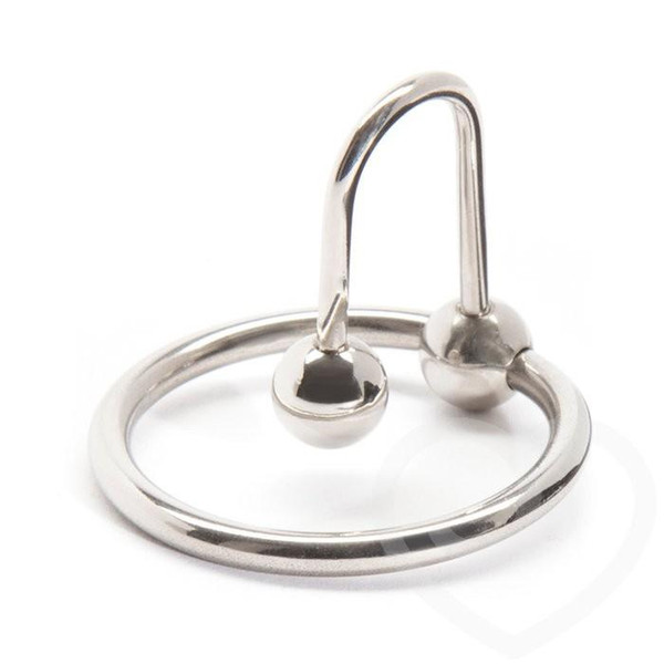 Stainless Steel Penis Rings, Urethral Sounds Beads Plug ,Cock Head Ring Urethral Dilator Penis Chastity Belt Sex Toys For Man