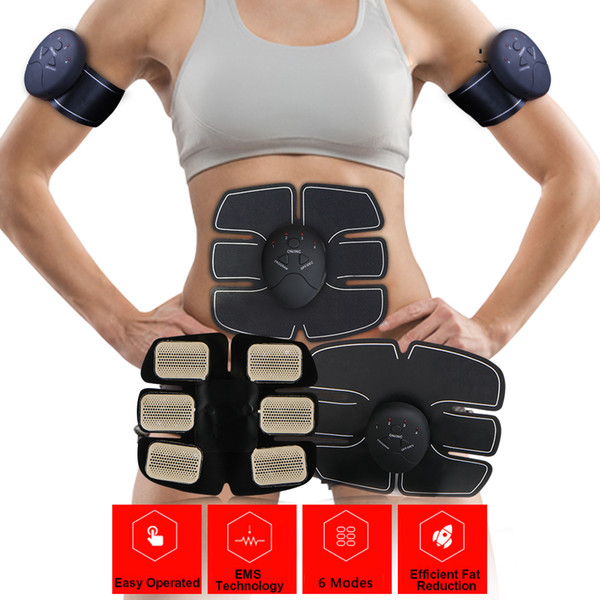 NEW Abdominal Muscle Trainer body Massage ABS Electric slimming massage Training pads effective thin loss weight belly massager