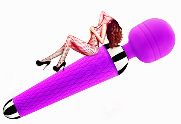 Adult Toys 10 Speed USB Rechargeable Sex Vibrators for Women AV Toys Magic Wand Vibrator G-spot Massager