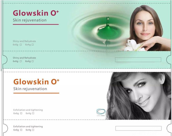 Capsules gel pads Capsugen Shiny and Rehydrate&Exfoloaton and Lightning
