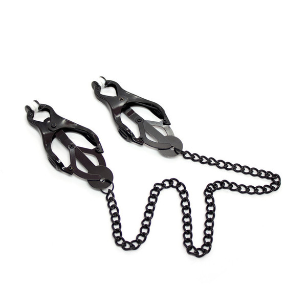 Metal Nipple Clamps Massager Sex Toys For Woman Fetish BDSM Breast Massage Nipple Clips Sex Products For Couples Adult Game