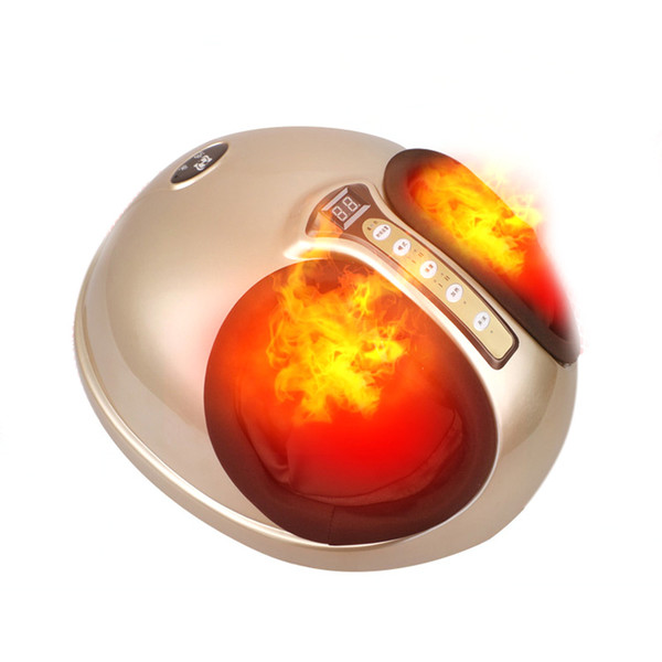220V Electric Antistress Foot Massager Foot Massage Machine Infrared Foot Care Device with Heating & Therapy EU Adapter 0602046