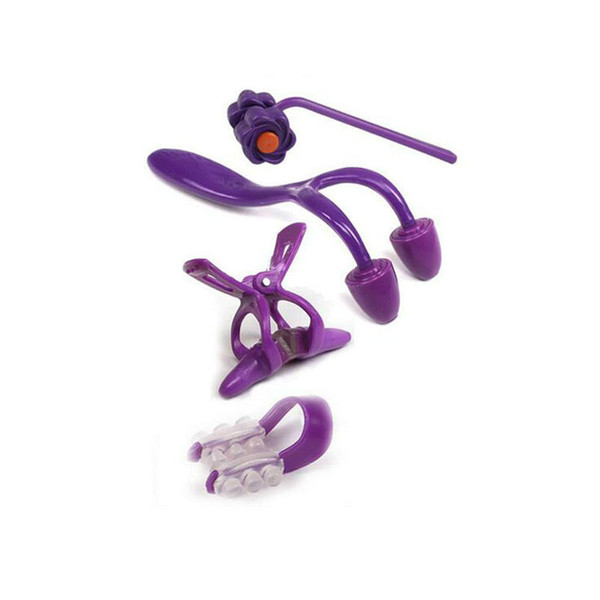 Health Care Nose Up Shaping Shaper Lifting Bridge Straightening Beauty Clip Beauty Nose Relaxation Massager 4Pcs/Set