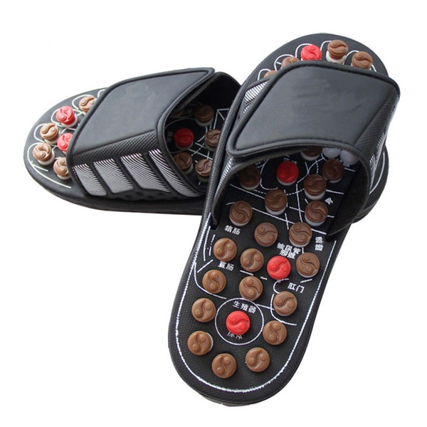 2018 new massage slippers, health care Sapato sandália Reflex Massagem Chinelos Acupuntura Pé Massager Cuidados de Saúde