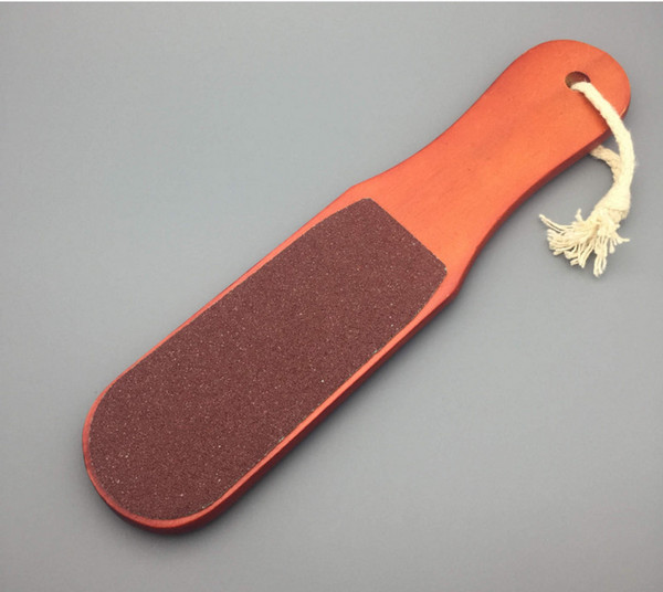 New Fashion Health Red Oil Pine Wood Feet Wooden Feet Files Wooden Handles Skin Foot Nails