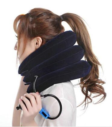 Velvet Neck Traction Soft Comfort Brace Device Unit For Head+Back+Shoulder+Neck Pain Health Care Use a time Ease pain Durable New Arrival