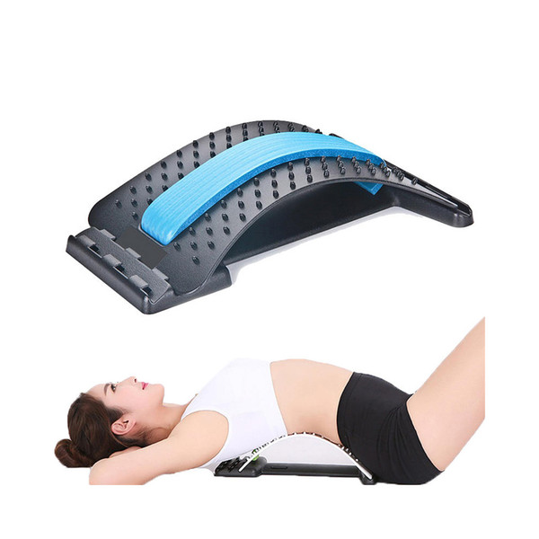 Back Massager Magic Stretcher Fitness Stretch Equipment Support Relaxation Mate Spinal Pain Relieve Chiropractor W6288-2