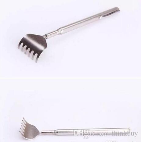 Healthy Back Scratcher Stainless Telescopic Portable Extendable Handy Pocket Pen Clip Back Scratcher free shipping MYY8888