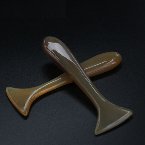 gua sha board eyes massage guasha plate classic handmade ox horn spa scraping massager tool hot sale Christmas Gift
