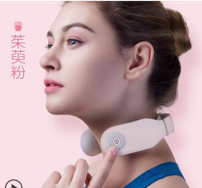 A neck massage machine