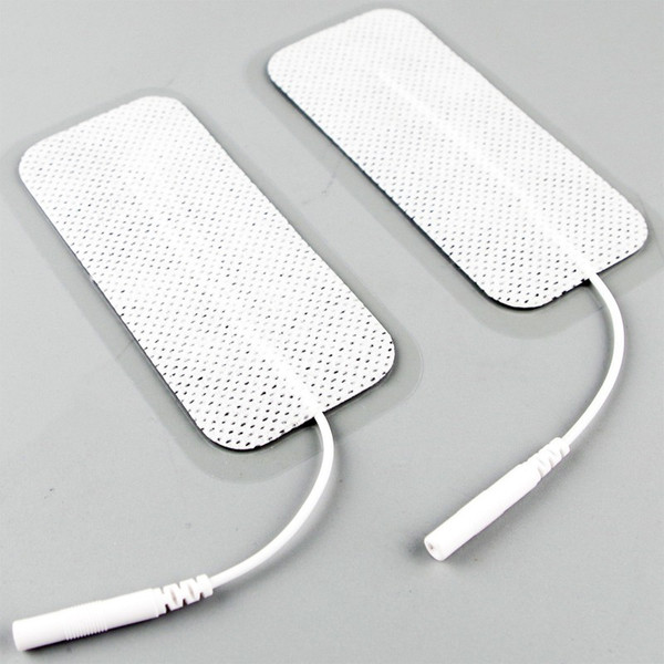 Rectangle E-Stim Electrode Pad Unit Tens Acupuncture Digital Therapy Machine Massager Erotic Replacement Pads