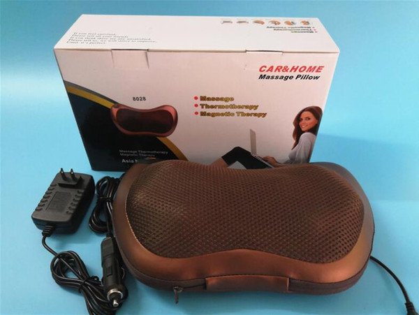 New 2019 in-car home heating kneading massage shawl neck chiropractor neck and shoulder massage massager free creed