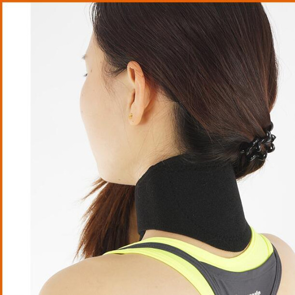 Health Care Self Heating Tourmaline Magnetic Neck Heat Therapy Support Belt Wrap Brace Massager