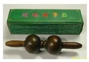 Large wooden ball Scroll Ball The back roller massage stick The wooden main and collateral channels massager Spinal massager