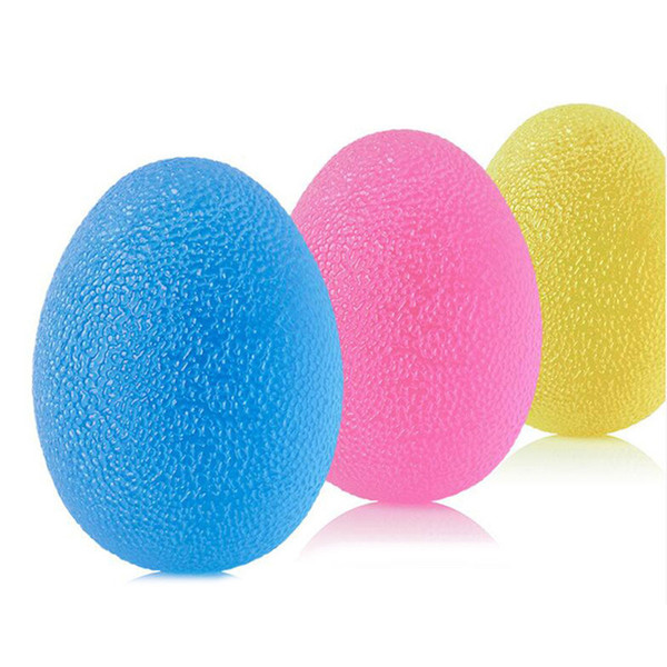Fitness Hand Expander Gripper Silicone Egg Hand Grip Massage Power Ball Forearm Finger Exercise Strength Training