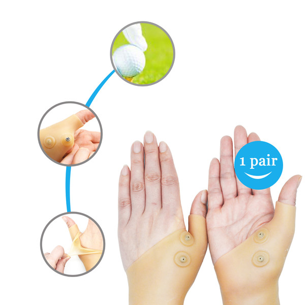 2Pcs magnetic therapy Hand massager glove pain relief glove hand supportor Hand Massager Toiletry Kits H167
