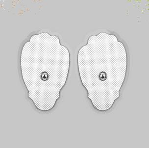 New arrival Replacement Massage Pads Woven Tens Electrode Mono-polar Electro Pad Hand Shape