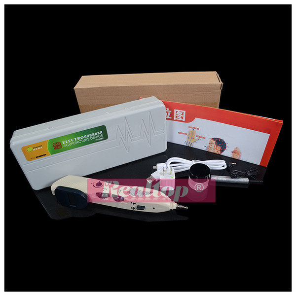 2016 Realtop Electronic Needleless Automatically Acu Pen Acupuncture Pen Detector Point Locator with Digital Display Point Detection