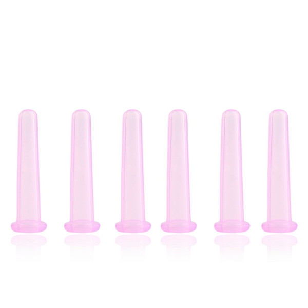 6pcs/set Eye mini silicone massage cup silicone facial massager cupping cup face Body care treatment Drop Shipping