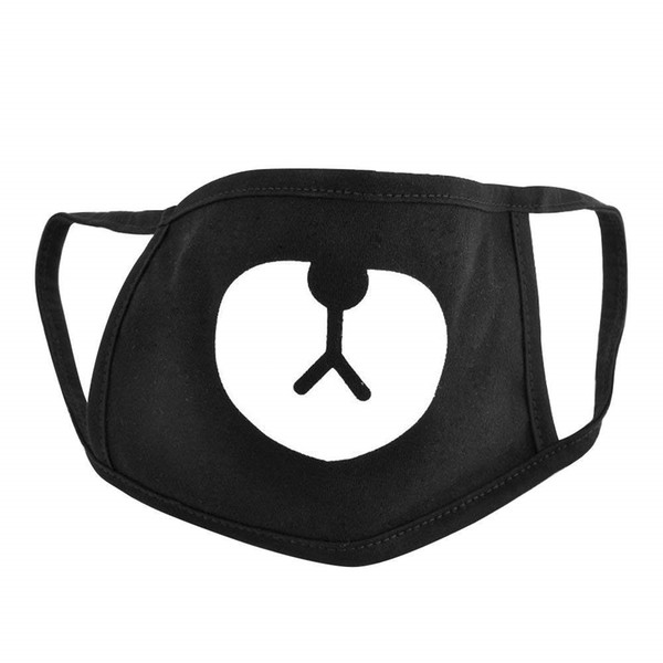 Teeth Pattern Cute Unisex Cotton Blend Anti Dust Face Mouth Mask, Black,