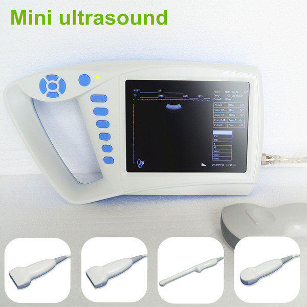 Mini ultrasound human&vet ultrasonic machine echo scanner ultra sound scan notebook echo sonography machine CE ultrasound