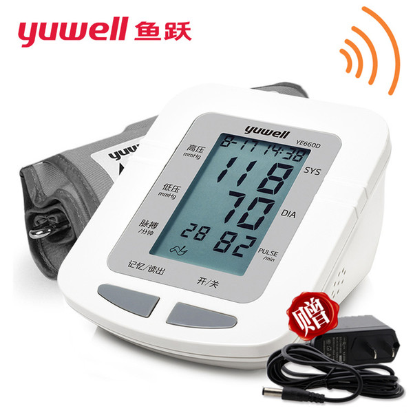 yuwell YE660D blood pressure monitor watch automatic sphygmomanometer tensiometro digital arm blood pressure meter tonometer CE