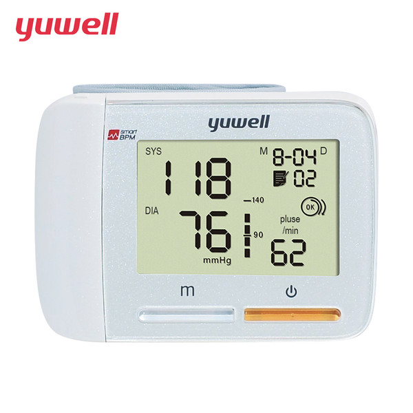 yuwell 8900A blood pressure monitor watch automatic sphygmomanometer tensiometro digital wrist blood pressure meter tonometer CE