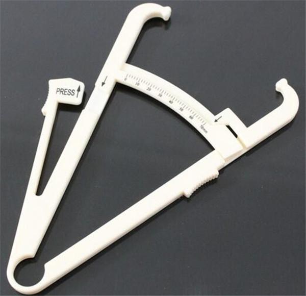 500pcs Body Fat Tester Personal Body Loss Fat Caliper Tester Accurate Measure Keep Slim Fitness