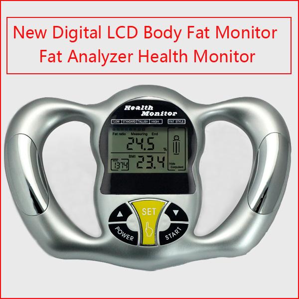 New Digital LCD Body Fat Monitor Fat Analyzer health device