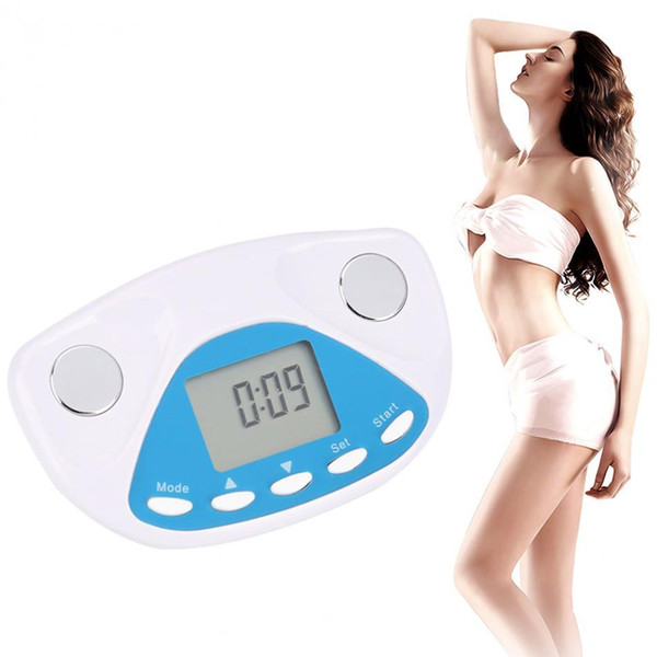 Portable LCD Screen BMI Body Fat Tester Analyzer Fat Meter Detection Health Care Body Fat Detection Monitor