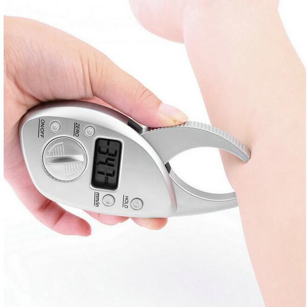 New Arrival Digital Body Fat Caliper Skin Fold Measurement Fat Thickness retail skinfold caliper / fat analyze