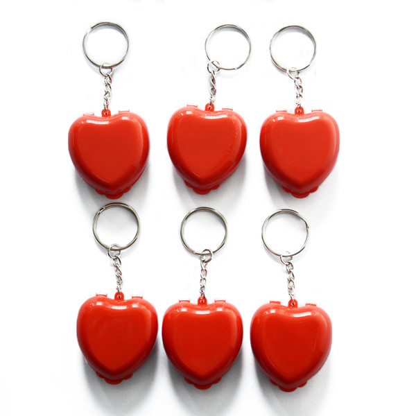 CPR face Mask with Keychain CPR Face Shield in MINI Heart Box , 100 Pcs