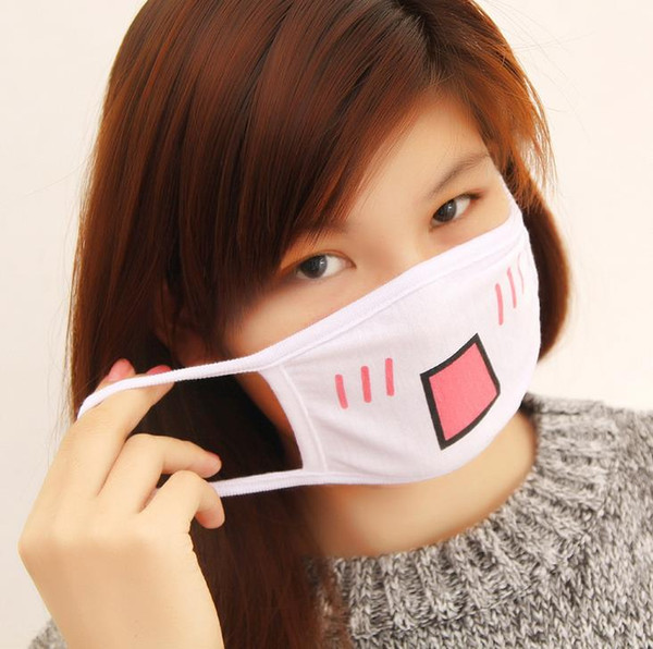 Cute Kawaii Anime Kaomoji-kun Emotiction mouth-muffle Winter Cotton Funny Mouth Anti-Dust Face Masks