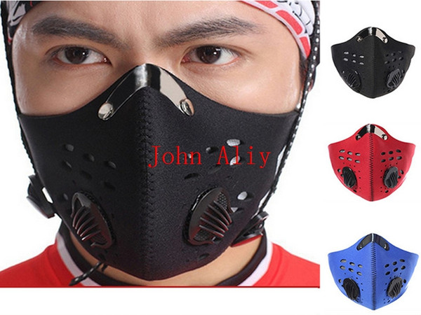 Useful Hot Anti Dust Cycling Face Masks Filter Half Face Neoprene Filter Bike Ski Motorcycle Anti Pollution Masks Sportswear