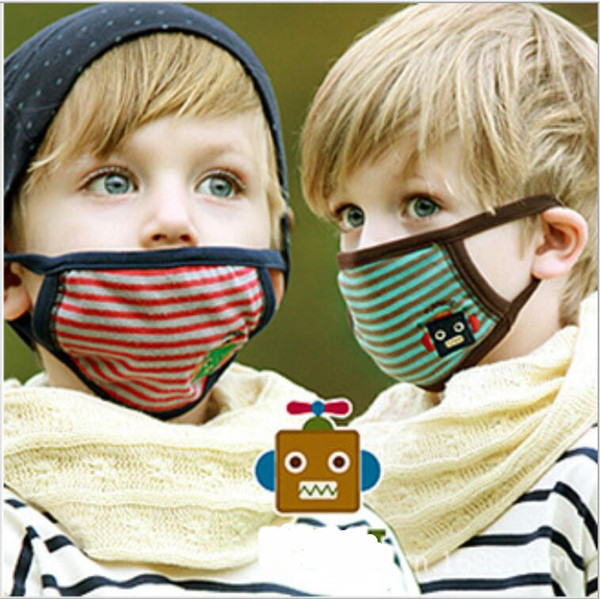 Autumn and winter children breathable anti-haze masks cute cartoon dust masks