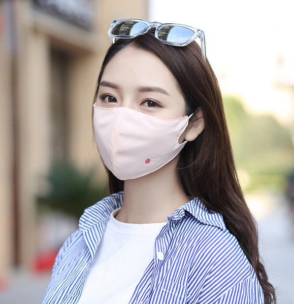 Female spring and summer cotton breathable masks female ice silk cotton ultra - thin section sunscreen dustproof wind masks