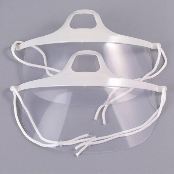 200pcs/lot Transparent Plastic Face Mask Environmental for Tattoo Cleaning Supplies Permanent Makeup Accessorie accessoire de tatoo