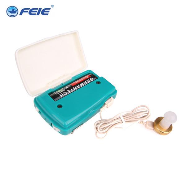 FEIE hot selling headset ear machine listen device Wire Hearing Aids Cheap Pocket Hearing Amplifier S-6B Dropshippin