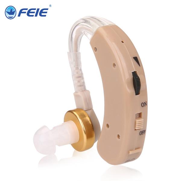 Feie Top Sale Hearing Aid 2019 new design behind Ear Voice Amplifiers for deaf People Suppresses Noise fast shipping S-520