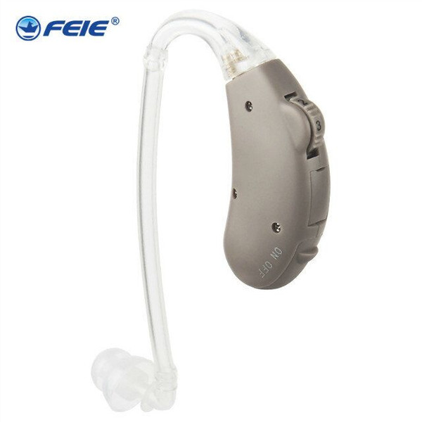 2018 new style EU Plug Acousticon Behind the Ear Hearing Aids Audiphone Sound Amplifer for elderly and deaf S-203