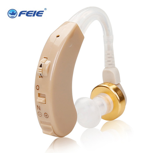 Portable Mini Digital Invisible Hearing Aid Ear Sound Amplifier behind the Ear Tone Volume Adjustable Hearing Aids Dropshipping S-138