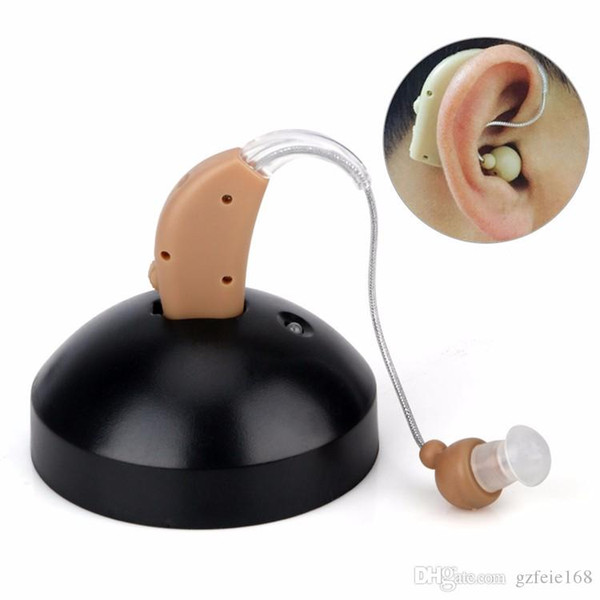 Hearing Aid Rechargeable Mini Hearing Aids Behind Ear Hear Clear for the Elderly Deaf Ear Care Tools Drop Shipping S-108