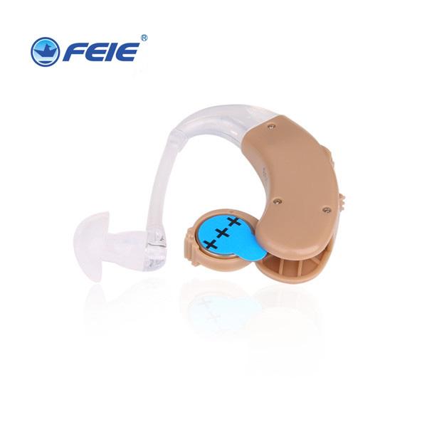 Feie Top Sale Hearing Aids 2019 new design behind Ear Voice Amplifiers for deaf People Suppresses Noise fast shipping S-998