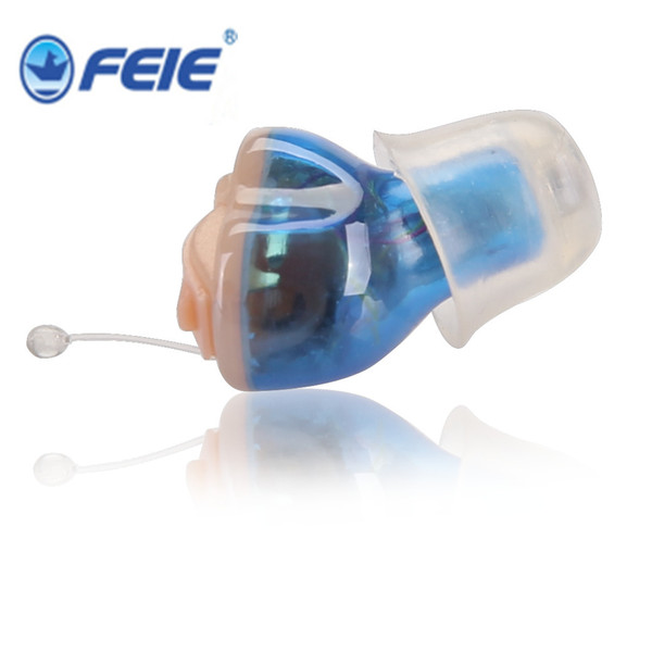 Portable Mini CIC Digital Invisible Hearing Aid Sound Amplifier In the Ear Tone S-16A 6 channels aparelhos auditivos ouvido deaf