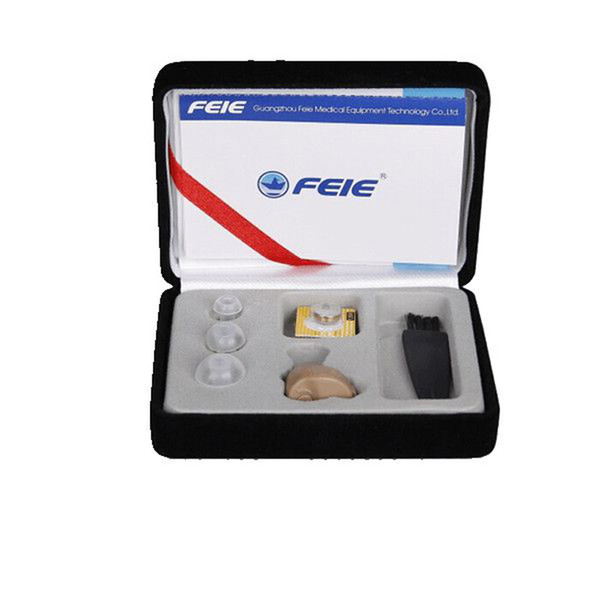 FEIE deafness headset High Quality Sound Amplifier Micro Ear Hearing Aid S-212 In-ear Sound Enhancement Drop Shipping